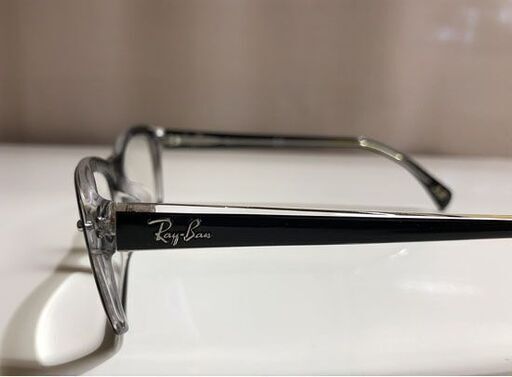 RayBan レイバン メガネフレーム RB 5255F-2034 53□16 140 ブラック×クリアメガネフレーム 度入りレンズ付