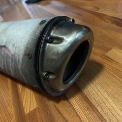 Dトラ250用スリップオンマフラーの画像