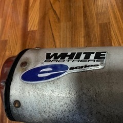 Dトラ250用スリップオンマフラーの画像