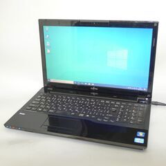新品SSD 中古美品 ノートパソコン 15.6型 富士通 AH45/H 第2世代Core