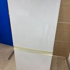 中古　動作確認済み　2ドア冷蔵庫 SHARP　シャープ　SJ-C14W-W　137リットル　右開き　ホワイト　管理番号JTH-11の画像
