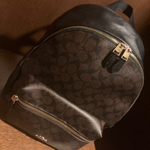 COACH正規品♥人気ブランドロゴ定番ヒット品リュックバッグ✩.*˚未使用美品♥リュック♥シグネスチャー