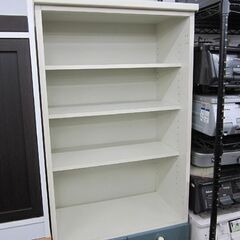 訳アリ 本棚 幅60×奥行34×高さ176㎝ ※ガラス扉無 収納棚 書棚 食器棚 札幌市 北20条店の画像