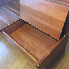 【 無料】木製コーナーベンチ３点セットの画像