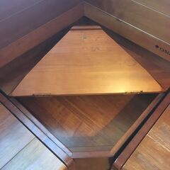 【 無料】木製コーナーベンチ３点セットの画像