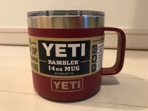 【12/30まで】YETI ランブラー14oz (414ml)新品未使用