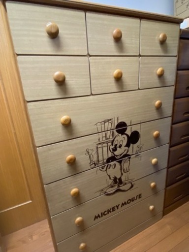 ミッキーのヴィンテージレトロ収納タンス