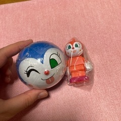 新品アンパンマンブロックラボスイングドキンちゃんとコキンちゃんの...