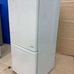 中古　動作確認済み　2ドア冷蔵庫 Panasonic　パナソニック　NR-BW146C-W　138リットル　右開き　　管理番号JTH-17の画像