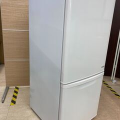 中古　動作確認済み　2ドア冷蔵庫 Panasonic　パナソニック　NR-BW146C-W　138リットル　右開き　　管理番号JTH-17の画像