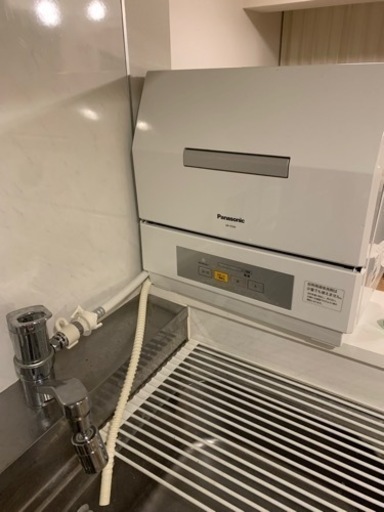 「受渡者決定済」食器洗浄器　NP-TCR4-W 分岐水栓付