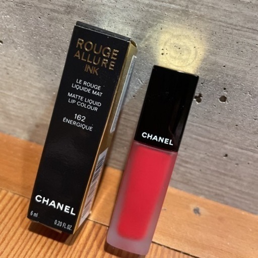 未使用　シャネル ルージュ アリュール インク 162  エネルジック 6ml