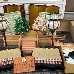 雛人形、五月人形セット一式の画像