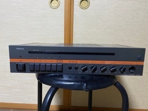 National卓上アンプ WA-840A Hi-Power Amplifier＊ ハイインピ