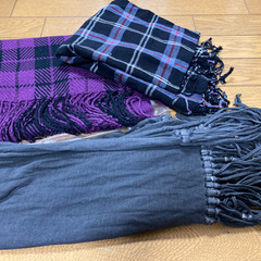 【未使用新品】同時購入で無料 婦人 ストール3つ 