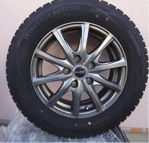 スタッドレス　195/65/R15 バリ溝　美品　タイヤ