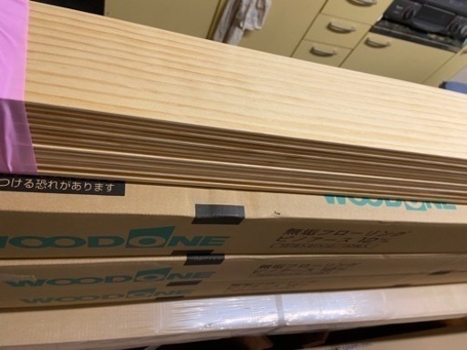 日曜大工に無垢フローリング3坪