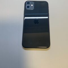 Apple iPhone 11 64GB SIMフリー MWLT2J/A ブラックの画像