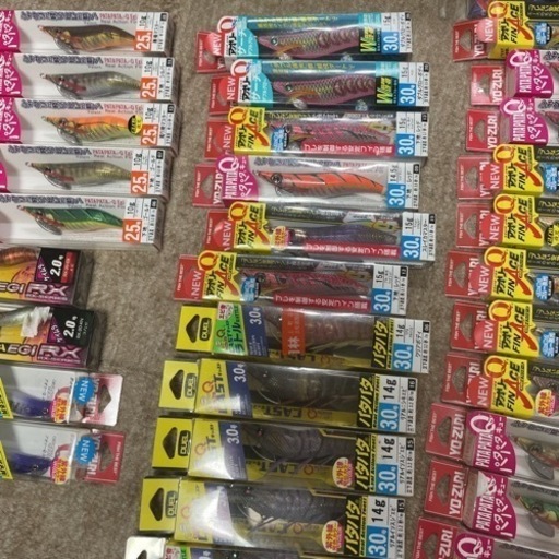 エギ　多数エギ　新品　エギ王　パタパタ　エメラルダスなど　56本