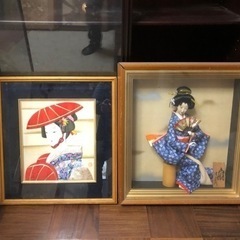 フランス人形、日本人形などの画像