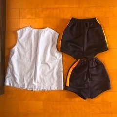 ふかみ幼稚園　夏服スモック　体操着半ズボンの画像