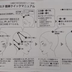 頭皮エステ サロンタッチタイプ ルージュピンク EH-HE94-R　エステの画像