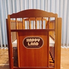 ベビーベッド　お布団付き　レギュラーサイズの画像