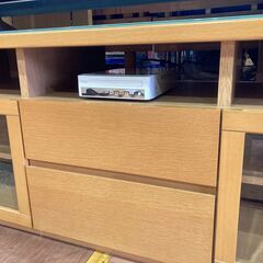 【愛品館市原店】照明付枠型TVボードの画像