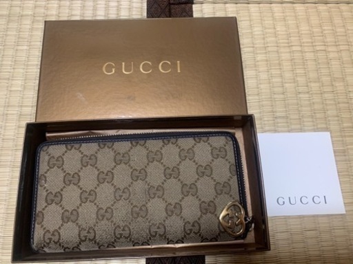 美品　 GUCCI 長財布 ラウンドファスナー　箱付き❤️❤️❤️