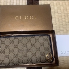 美品　 GUCCI 長財布 ラウンドファスナー　箱付き❤️❤️❤️