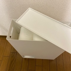 ニトリ　トイレットペーパー収納の画像