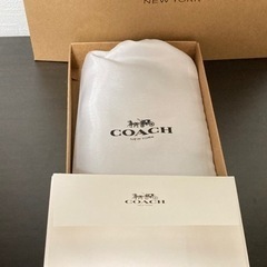 コーチ　財布　未使用シグネチャーブラック　