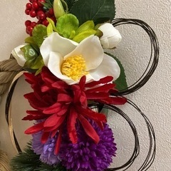 お正月飾り◆しめ縄リース◆の画像