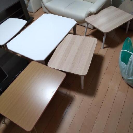テーブル二点