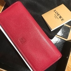 ロエベ　長財布　箱　ポーチ付き