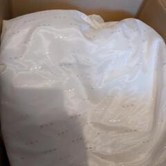 ニトリ　オーダーレースカーテン　Nナチュレドット