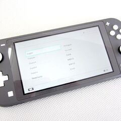 NINTENDO switch lite 動作品 初期化済み　HDH-001 Nintendo switch Lite HDH-001 グレー 任天堂 スイッチライト 初期化