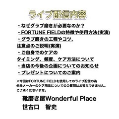 12/26 20:00〜 インスタライブにてグラブ磨き配信 - 大阪市