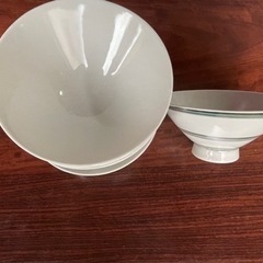 御飯椀① ※陶器（直径11.7cm.高さ6cm）5枚