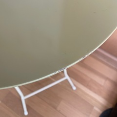 折り畳み式　カフェテーブルの画像
