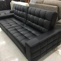 オシャレなソファーベッド　ブラック　