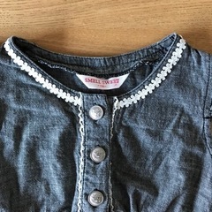 ノースリーブ ワンピース 100cmの画像
