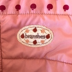 【Branshes】ダウンジャケット 90cm 女の子の画像