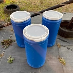 明日廃棄します！プラタンク80L 3つ