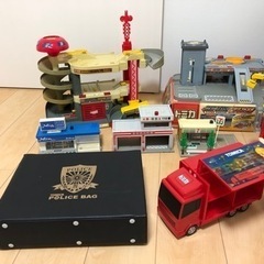 トミカ  やまみちドライブ　ハイパーレスキュー　パトカー乗り物　まとめての画像