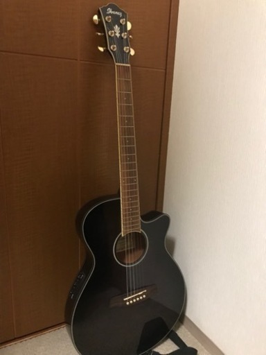 【ケース付き】Ibanez エレアコ AEG24II