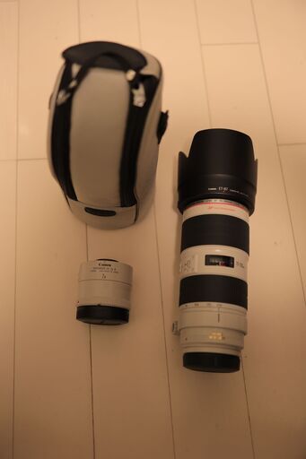 値下げ　キャノン EF70-200mm F2.8 L IS Ⅱ USM とEXTENDER EF 2× Ⅱ
