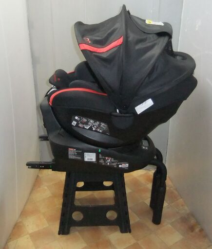 綺麗/エールベベ・クルット３iグランス/新生時～４歳頃/ISO FIX対応/回転/洗濯済み②