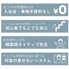 【韓国語レッスン】☆初心者大歓迎☆ 楽しく学べる韓国語教室！の画像