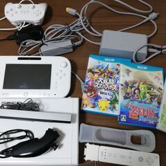 WiiU ベーシックセット 風のタクト　スマブラ　ピクミン３　w...